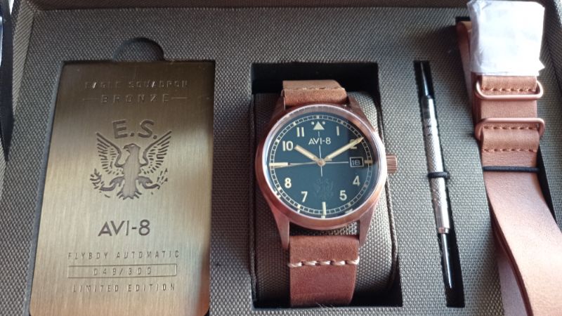 AVI-8 Eagle Squadron Bronze Automatic