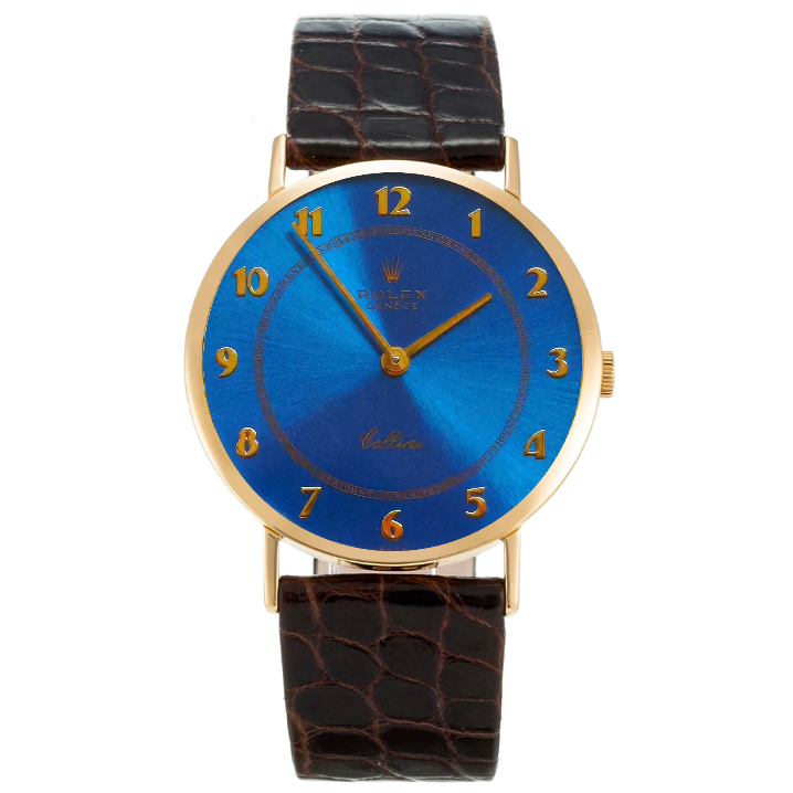Custom Rolex Cellini 5042 Blue