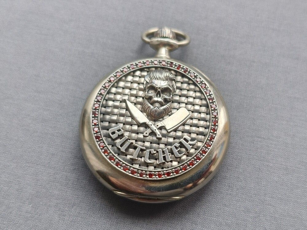 Антикварные карманные часы Omega Butcher