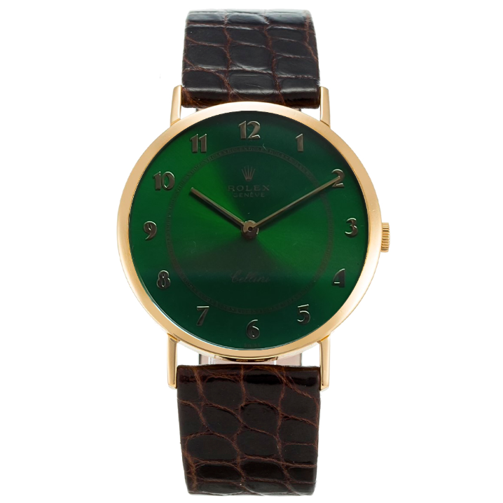 Custom Rolex Cellini 5042 Green