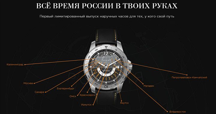 Часы Путник от KONSTANTIN CHAYKIN