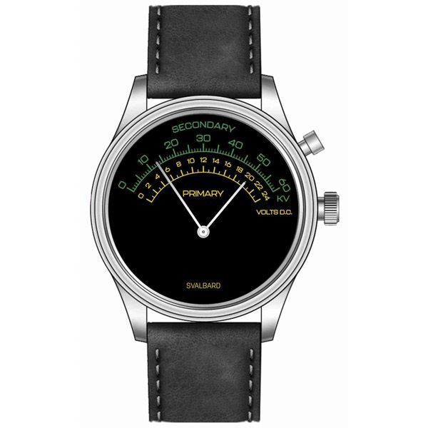 Часы с прыгающим часом Svalbard Time Travel HX25B