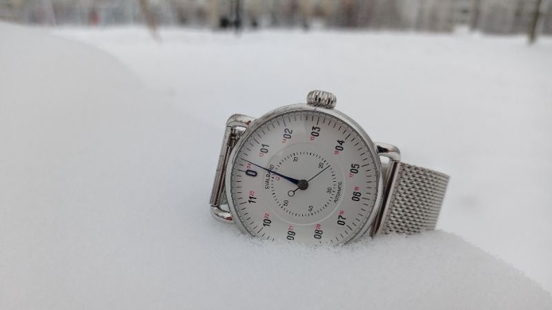 Svalbard Single-Hand Clock