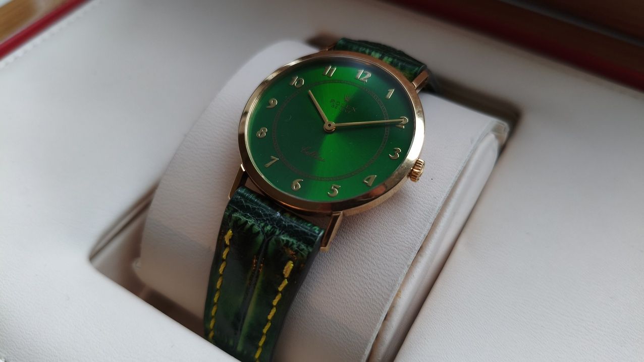 Custom Rolex Cellini 5042 Green