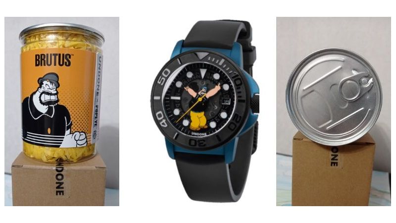 Undone x Popeye & Friends Aqua Brutus