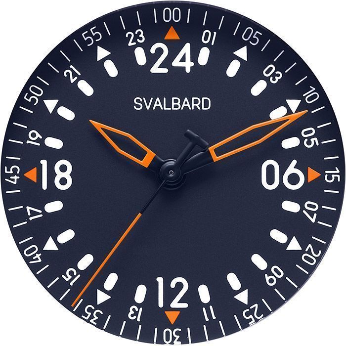 24-часовые часы Svalbard Traser GA55
