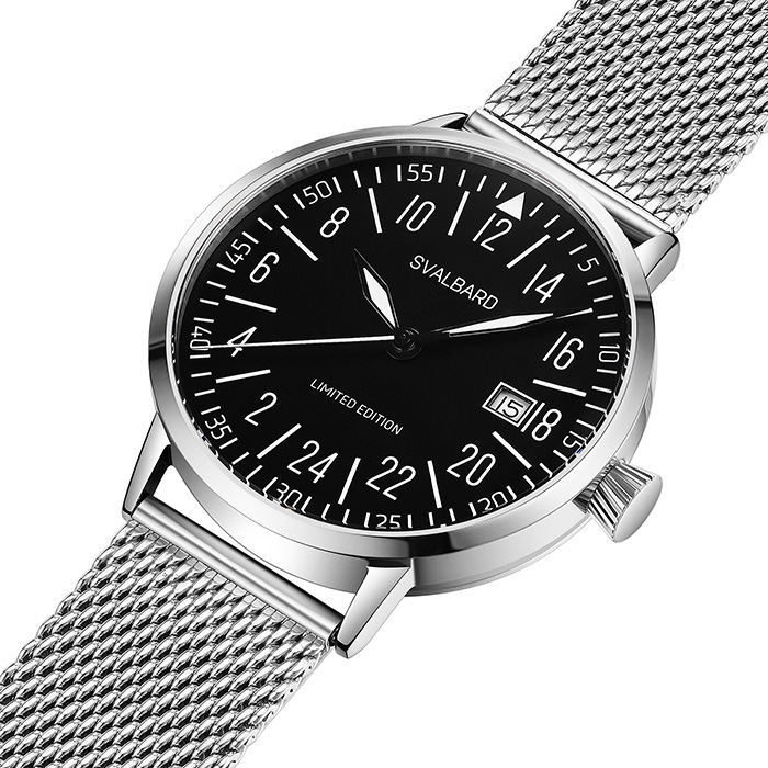 Суточные часы Svalbard Isbjørnen AA23A
