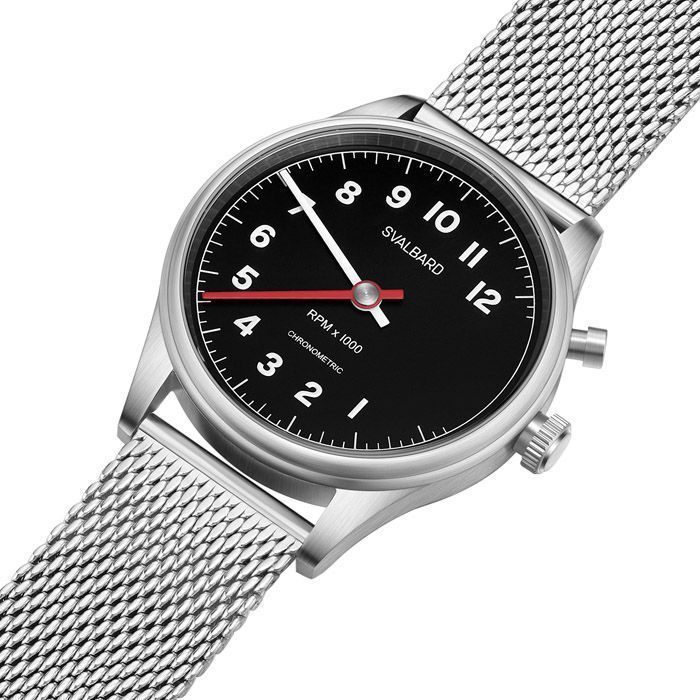 Ретроградные часы Svalbard Time Travel HX22